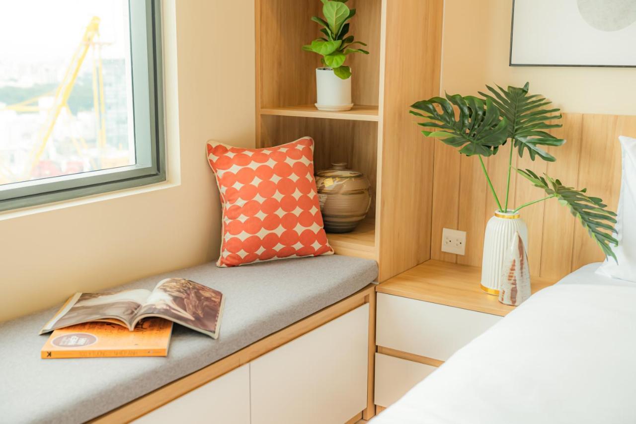9Trip Stay In Soho Residence - 3 Bedrooms Apartment In District 1, Next To Bui Vien Walking Street - Free Saigon Nightlife Walking Tour โฮจิมินห์ซิตี้ ภายนอก รูปภาพ