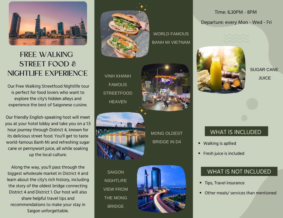 9Trip Stay In Soho Residence - 3 Bedrooms Apartment In District 1, Next To Bui Vien Walking Street - Free Saigon Nightlife Walking Tour โฮจิมินห์ซิตี้ ภายนอก รูปภาพ